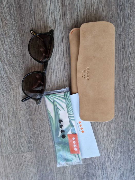 Óculos de Sol Garrett Leight Hampton 46-22 Deep Olive