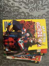 My hero Academia 1-6 manga