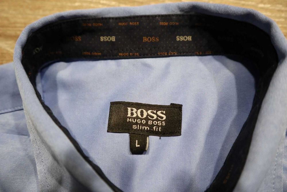 Фірмова чоловіча сорочка з довгим рукавом, розмір М