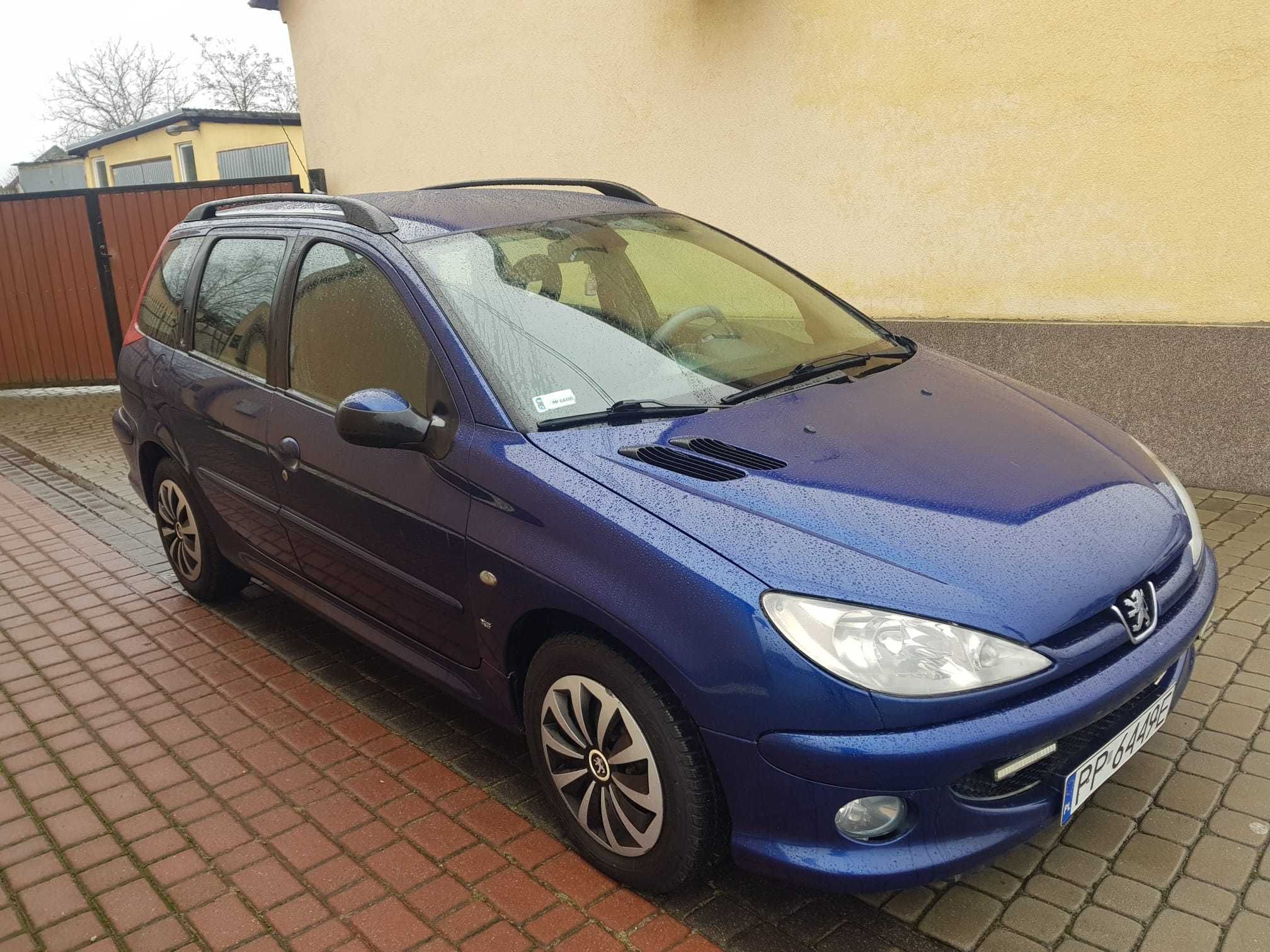 Peugeot 206 2.0 HDI 2004r LIFT . Bogate wyposażenie