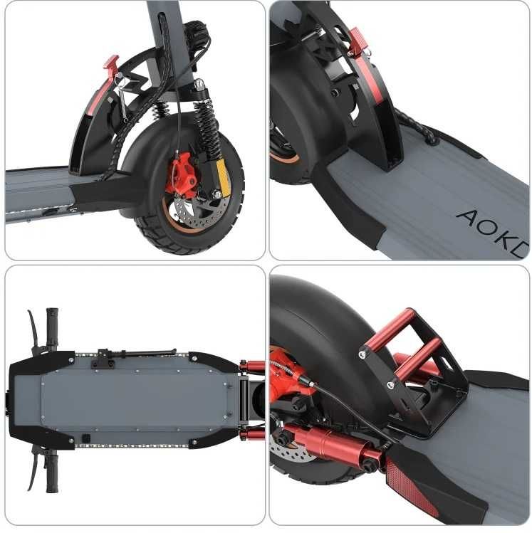 Składana hulajnoga elektryczna AOKDA A1 800W 48V12,5Ah 10" 45km/h