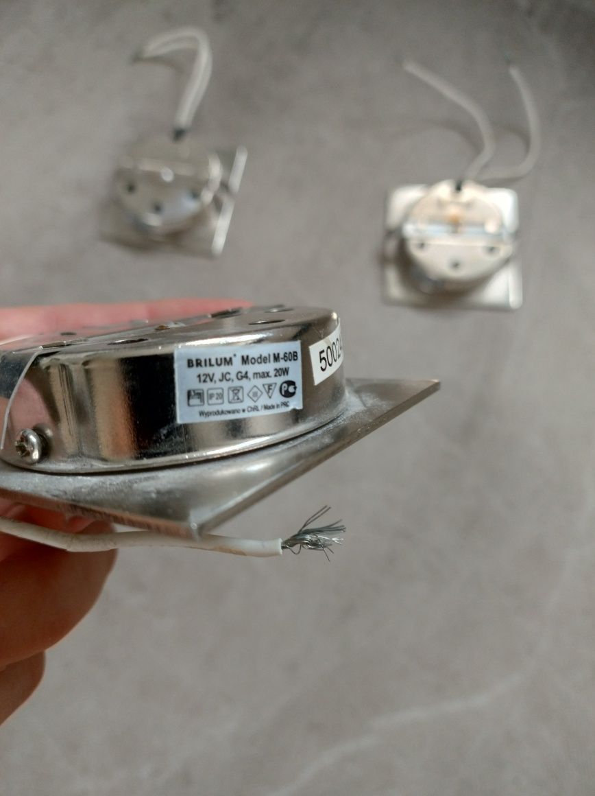 Lampki oczka 12v z żarówkami led