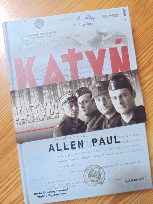 Książka Katyń twarda oprawa