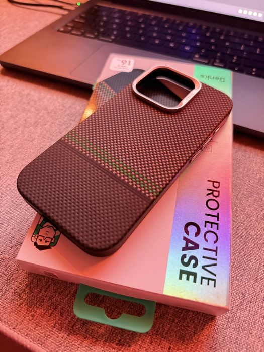 Кевларовый Чехол iphone 16pro Benks Armor Pro Prestige