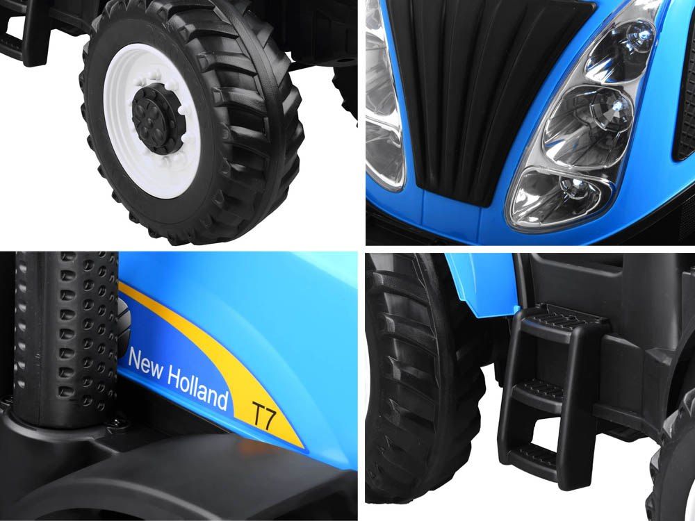 24V 2x200W Traktor na akumulator elektryczny dla dzieci New Holland