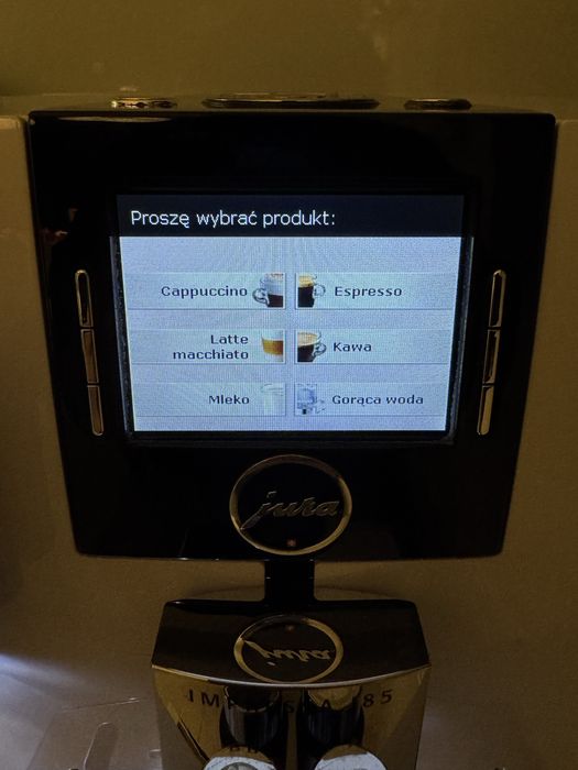 Ekspres JURA J85 Impressa PianoWhite automatyczny ciśnieniowy (J8, J9)