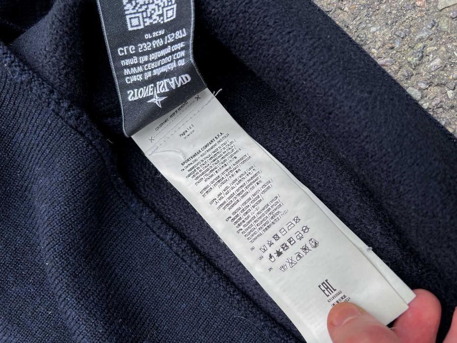 [S-M Size] Stone Island Wool Sweatshirt Archive вінтажний