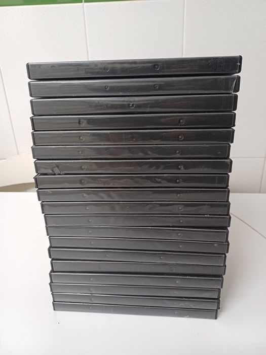 Caixas para DVD's 20 unidades