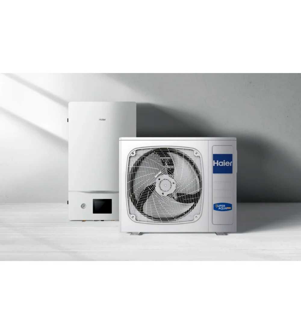 Pompa ciepła Haier 8 kW super aqua split z montażem PROMOCJA