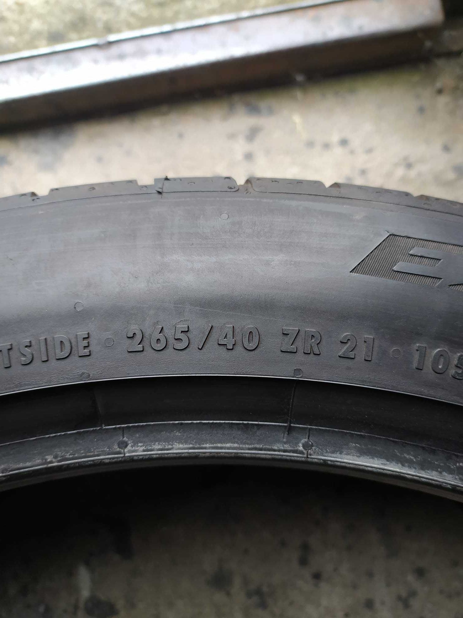 2xOpony 265/40r21 Continental ExtremeContact DWS06 Plus