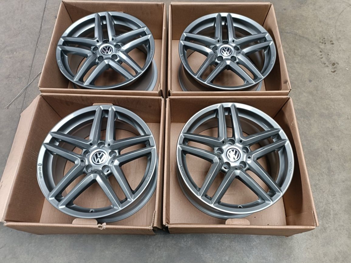 Alufelgi Felgi VW 17 cali 5x112 Passat Tiguan CC Caddy, Skoda