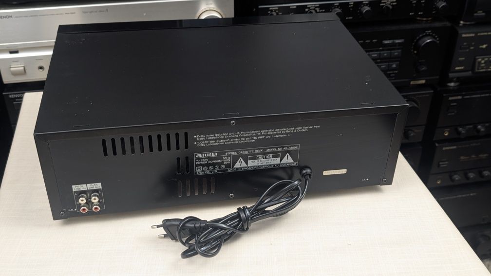 Aiwa AD-F850 Wysokiej klasy magnetofon 3 głowicowy