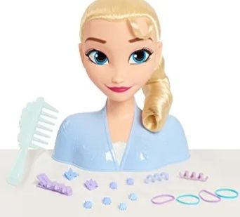 Голова манекен Эльза для причесок Disney Frozen Elsa Styling Head Ориг