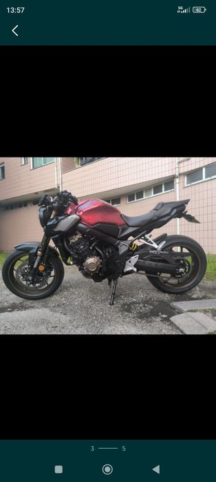 Honda CB 650 R full power