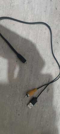 Kabel Mini USB - Cinch i USB 2.0