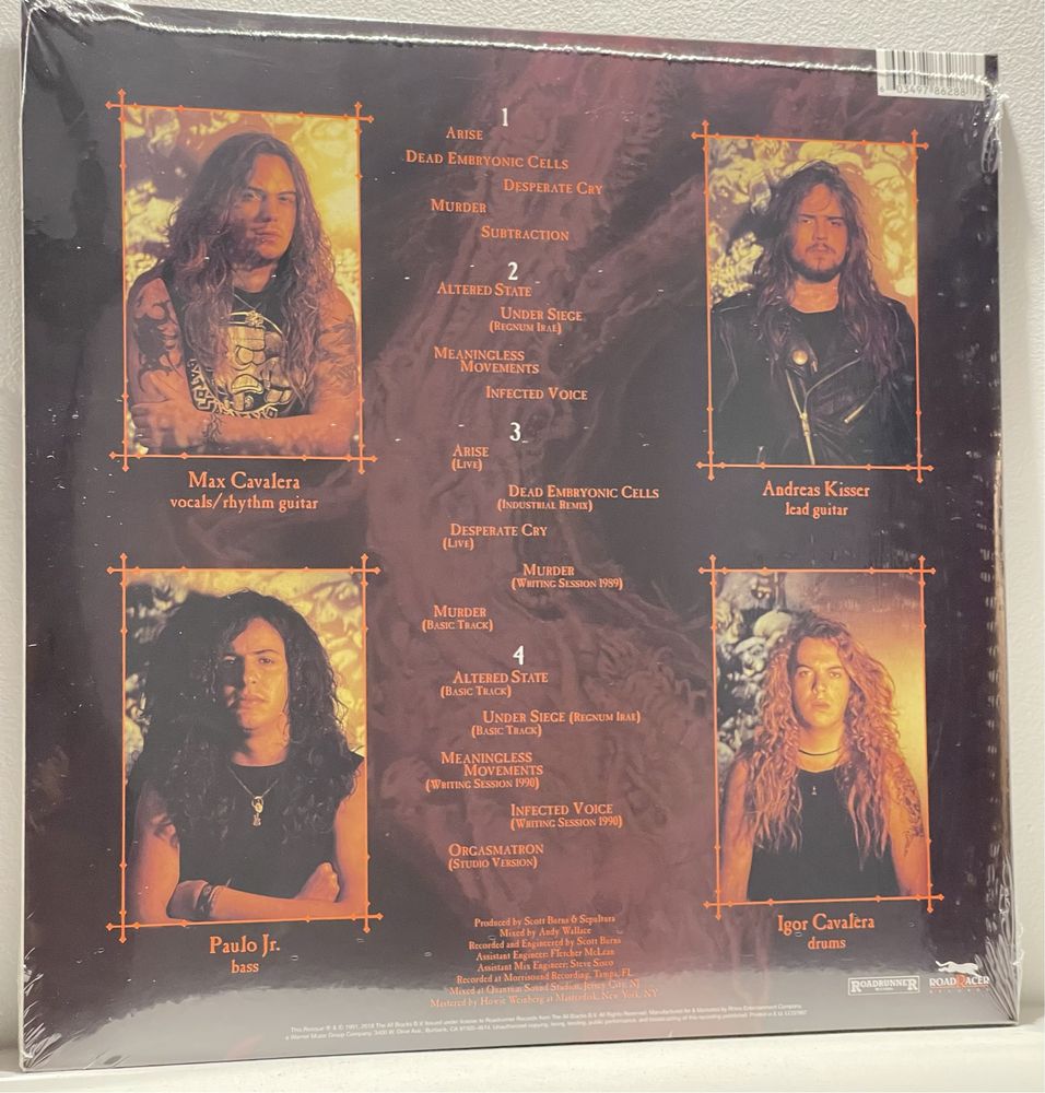 Вінілова платівка Sepultura 2LP 180gr