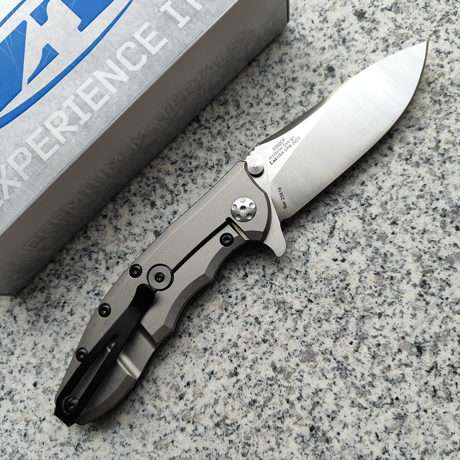 Нож Zero Tolerance 0562CF Titanium