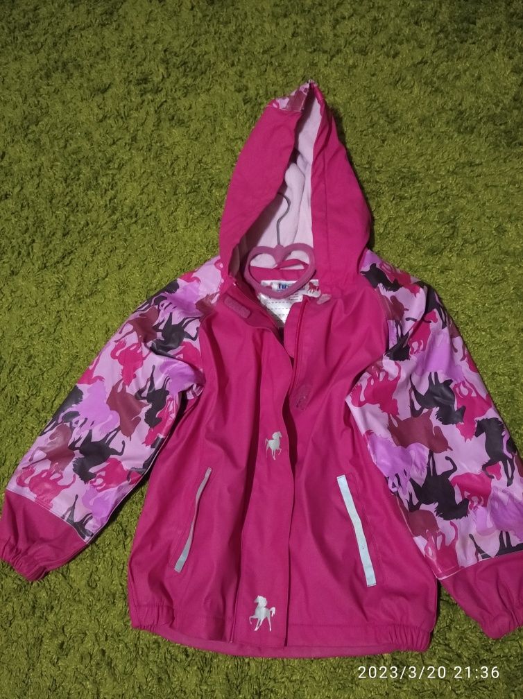 Куртка дощовик для дівчинки Lupilu