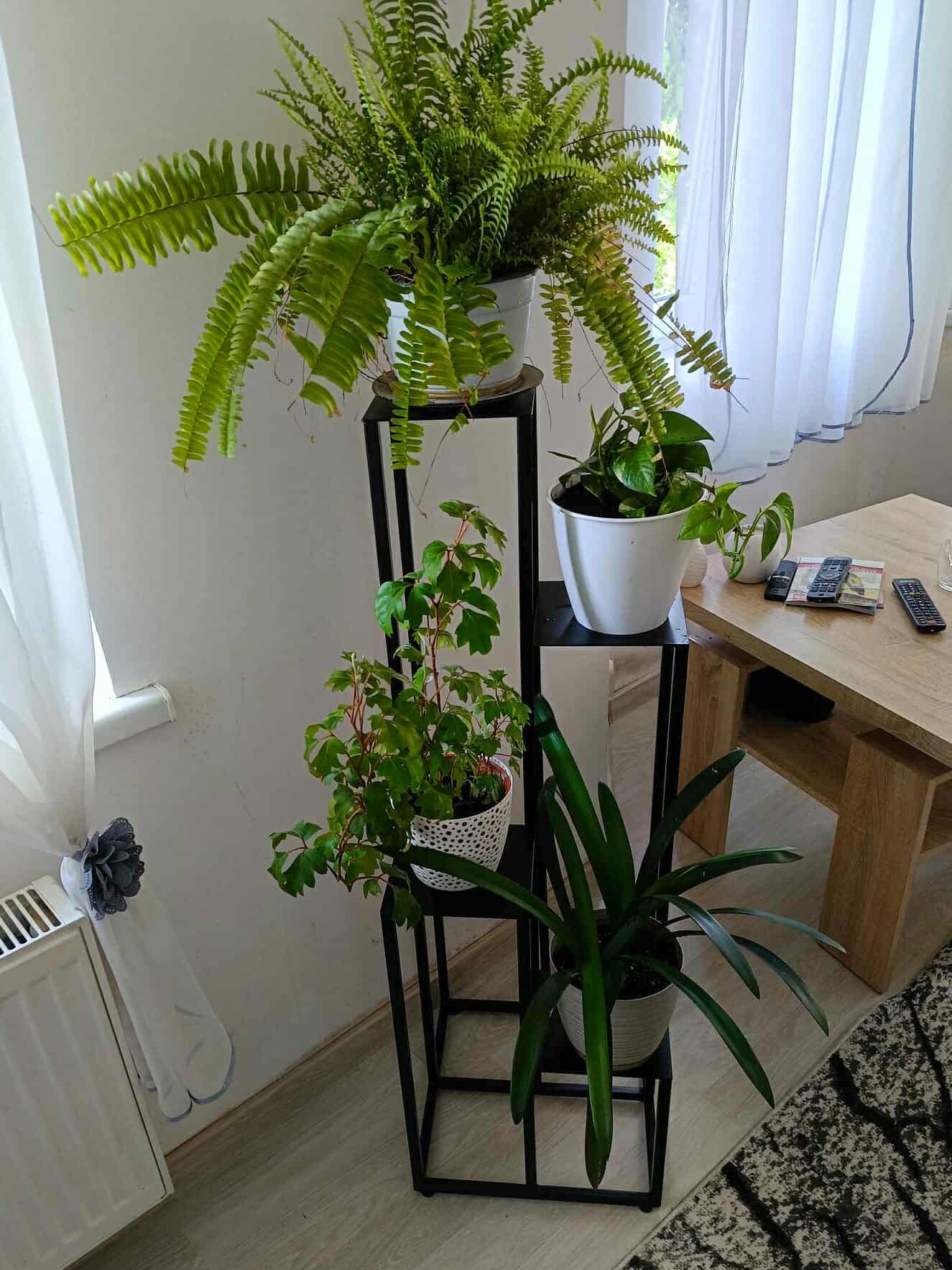 Kwietnik Stojący na 4 Donice 110cm LOFT