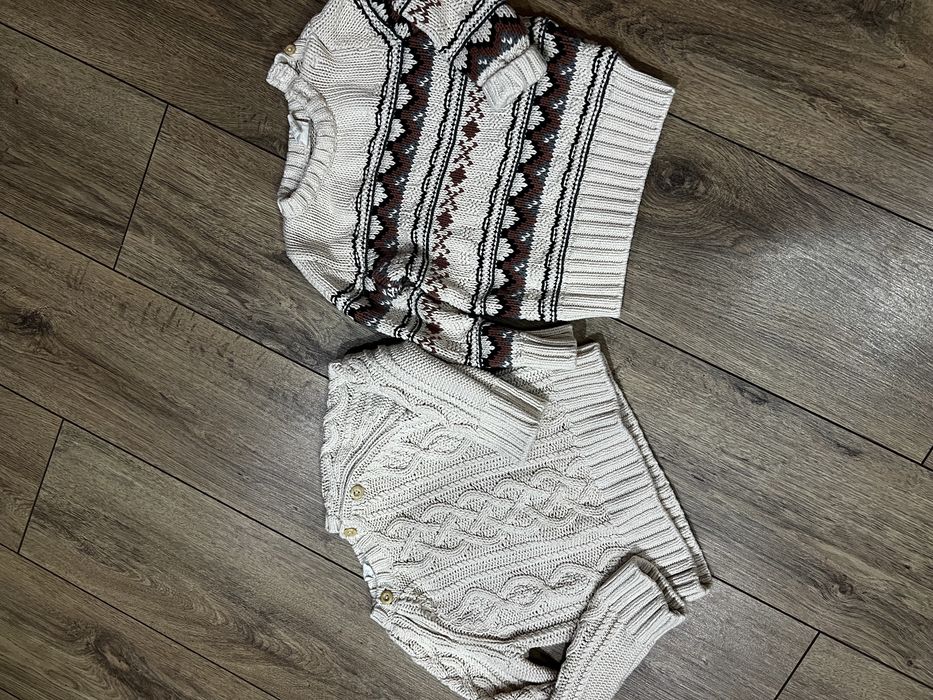 Zestaw swetrów h&m baby exlusive 86 cm