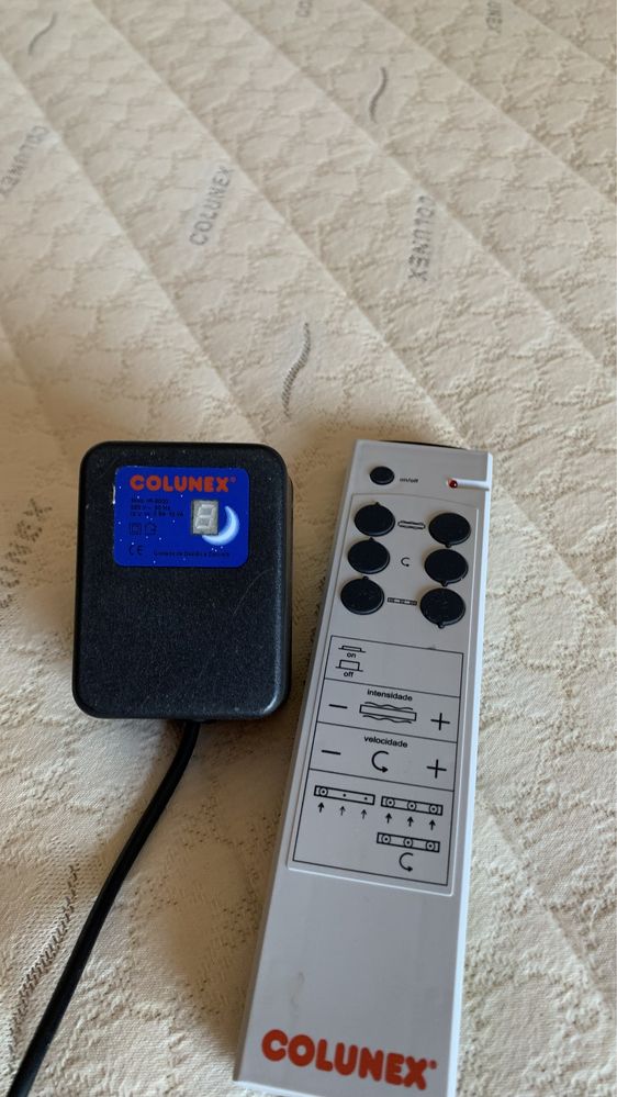 Colchão colunex ortopédico com massagens