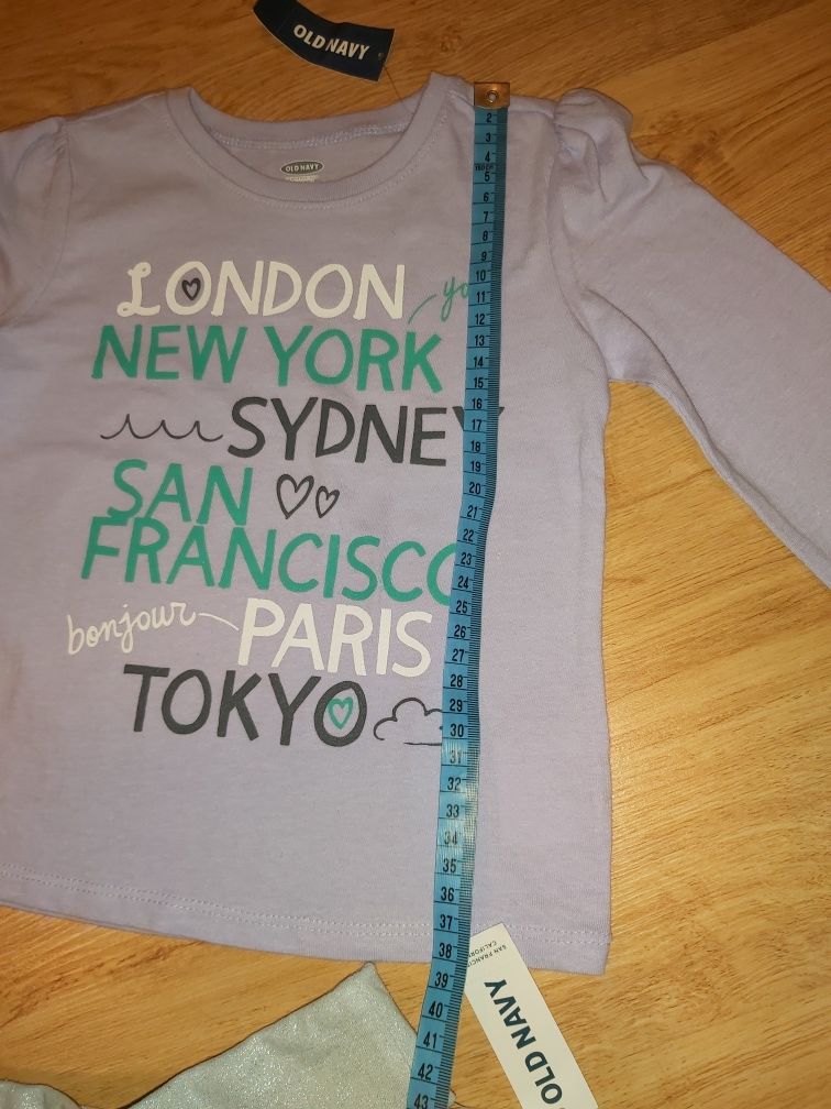 Nowy komplet na 3 l r 98 bluzeczka i spódniczka Old Navy USA