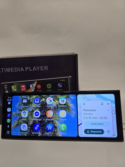 Ostatnie ! Ekran Android Carplay Duży ekran