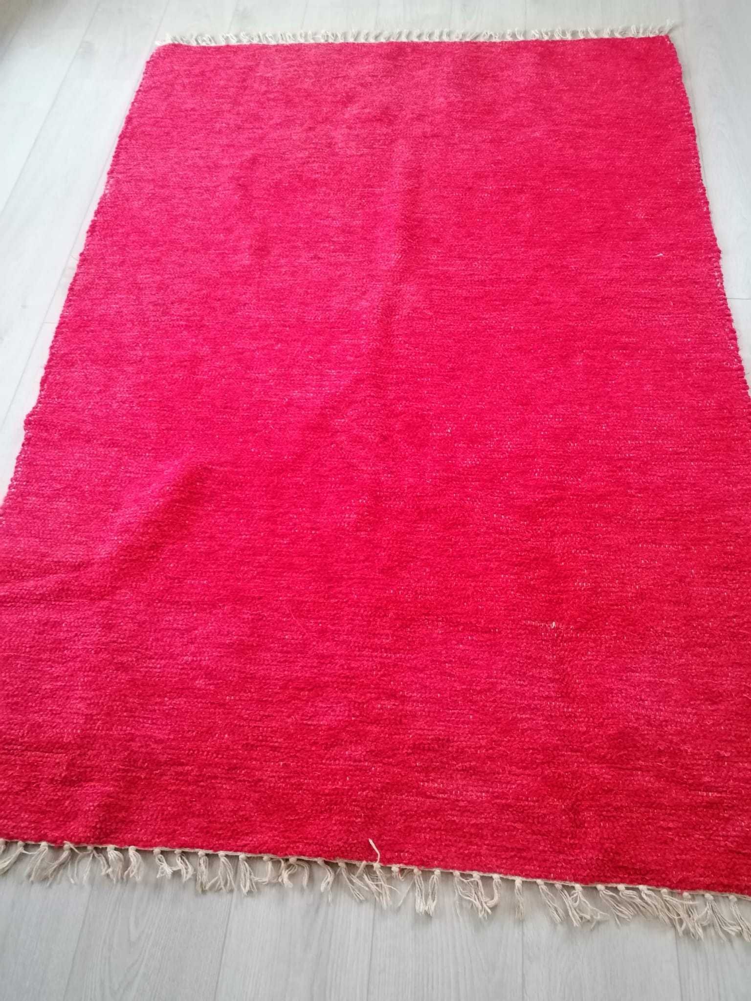Tapete vermelho ikea 100% algodão