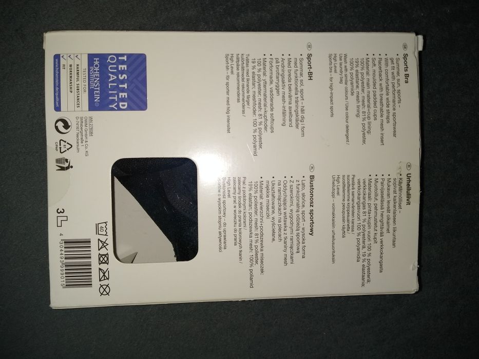 Biustonosz sportowy Crivit 36/38