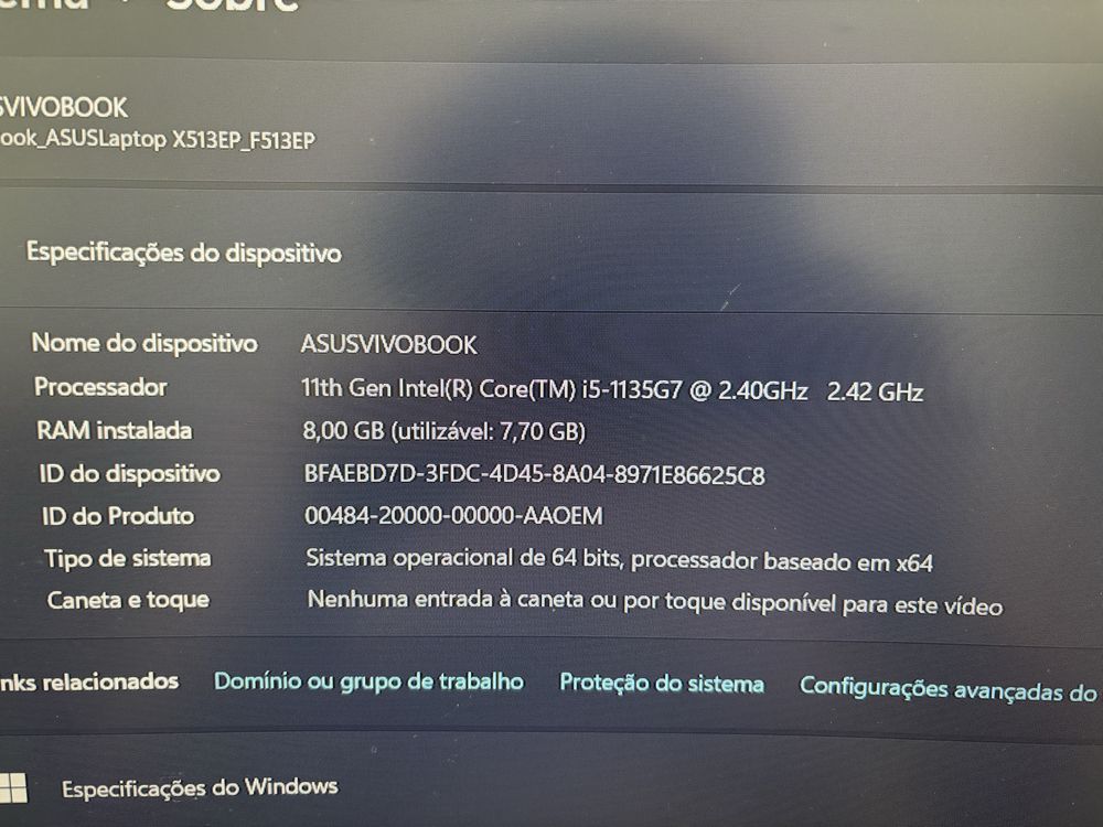 Portatil Asus Vivobook