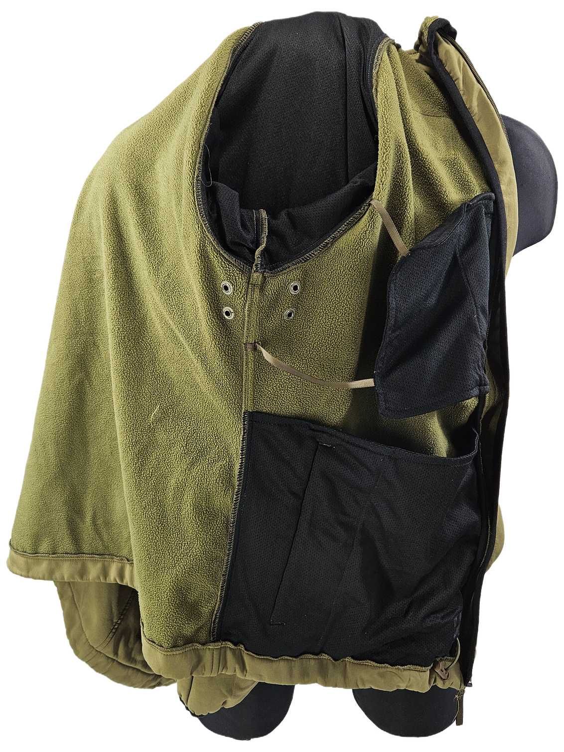 Oryginalna kurtka wojskowa, bluza SOFTSHELL Holandia, r. XL - demobil