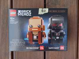 Lego 40547 Brick Headz Obi & Darth Vader