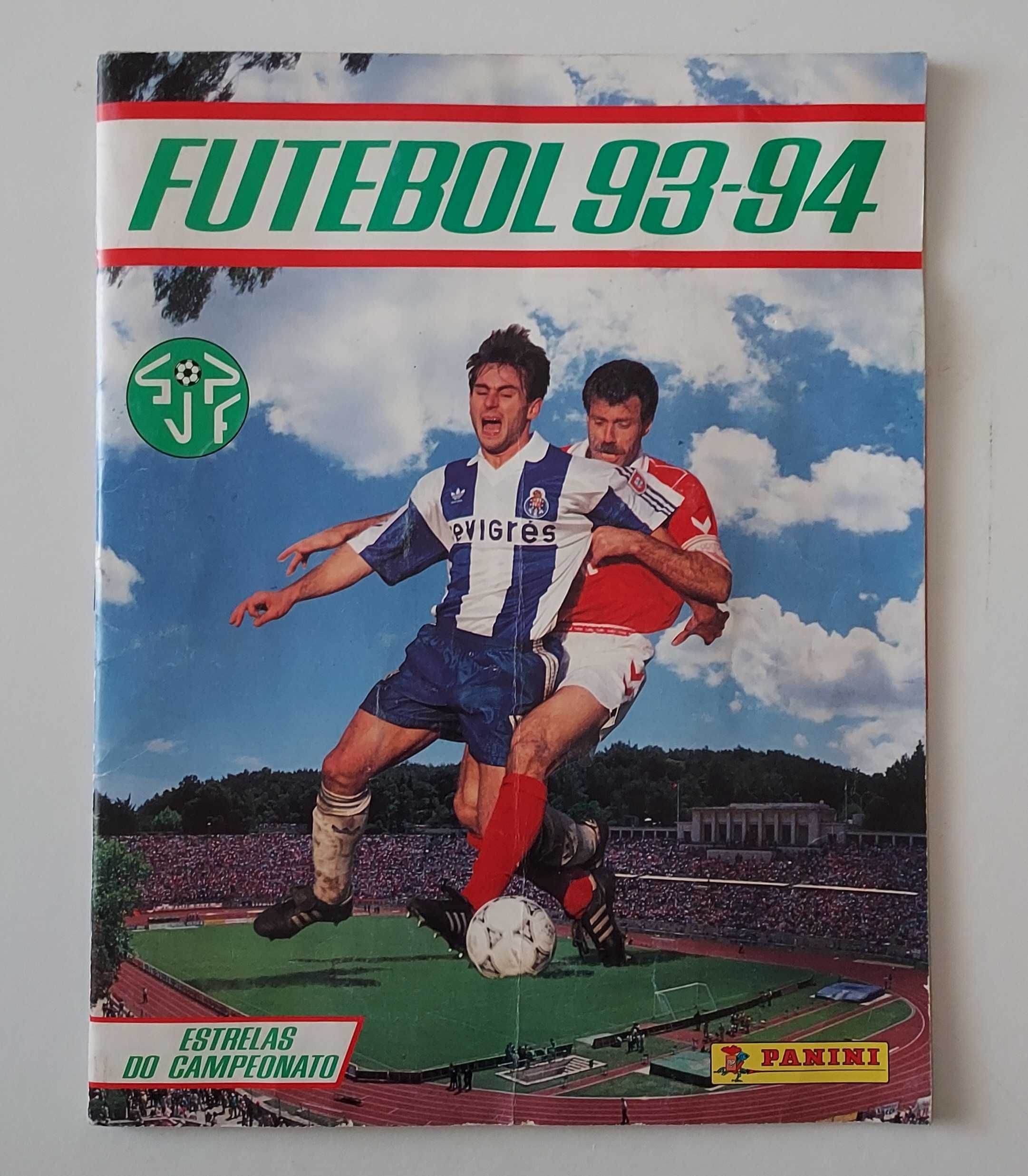Cadernetas completas futebol Panini, Record, Benfica, Sporting
