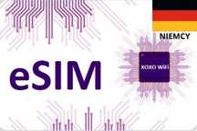 Internet Niemcy XOXO eSIM w NIemczech pakiet 5GB 30 dni