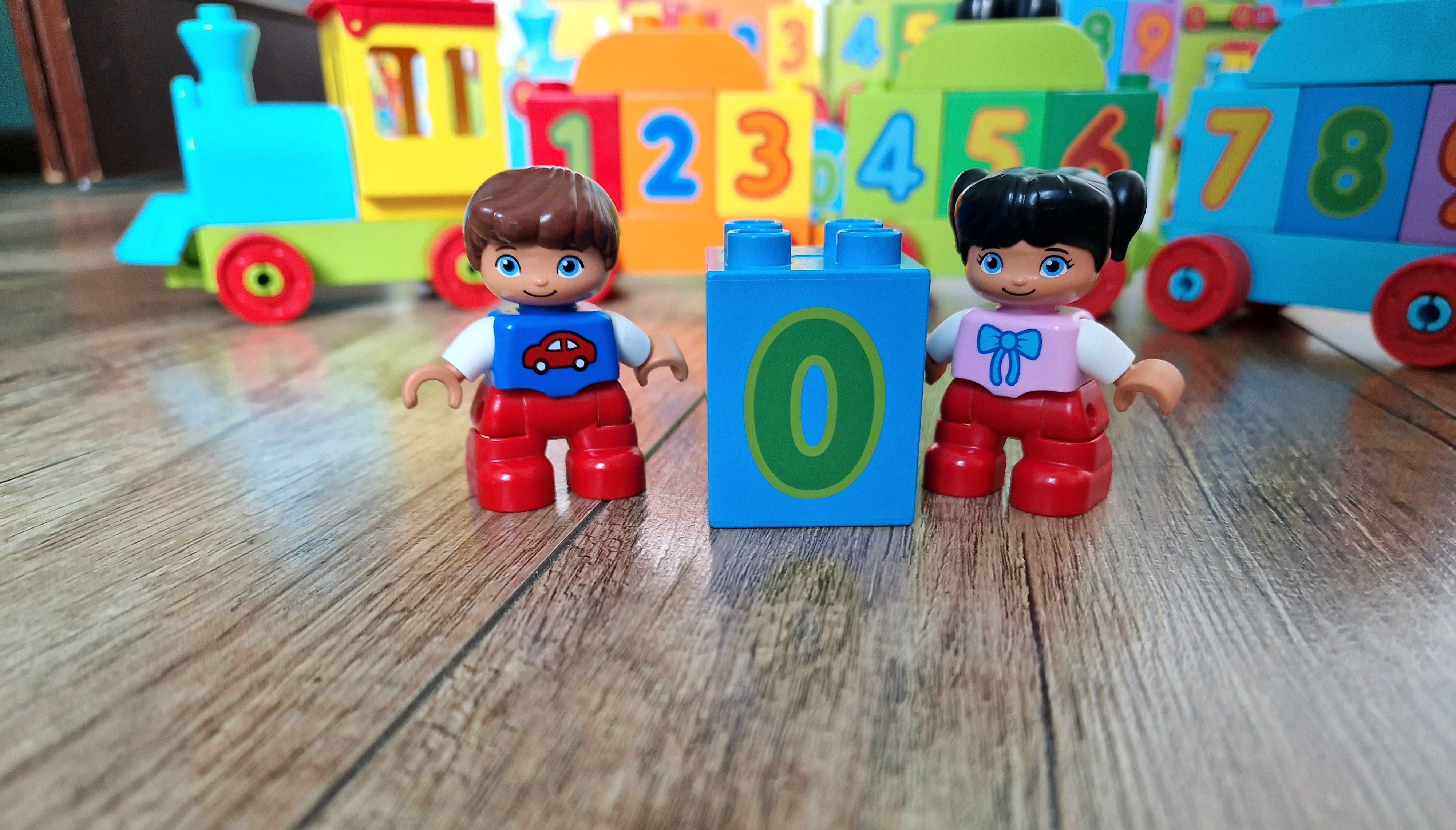 Lego Duplo pociąg z cyferkami