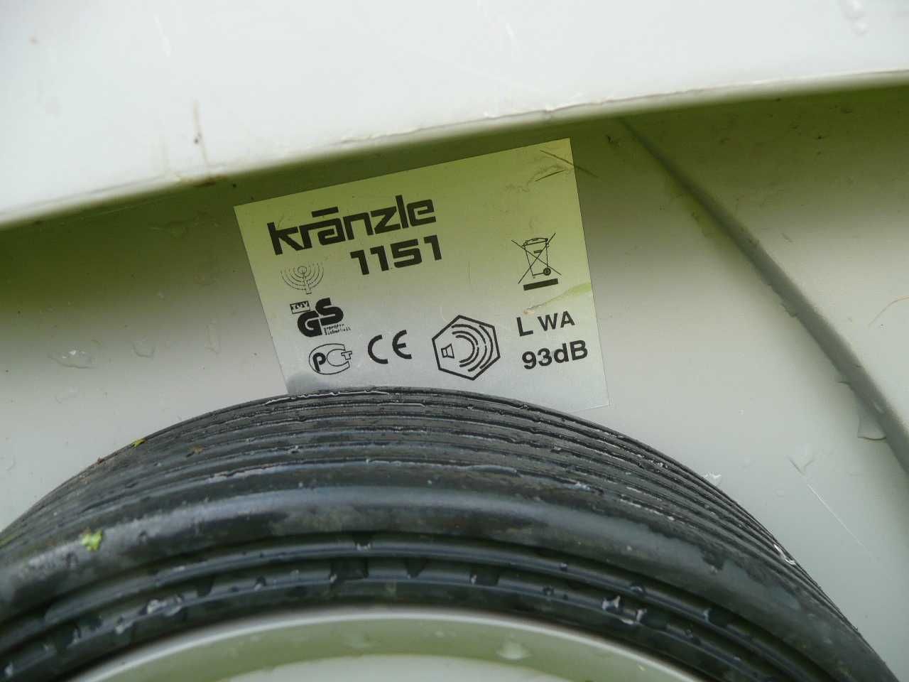 Myjka ciśnieniowa typu  karcher   kranzle 1151 + UFO + szczotka