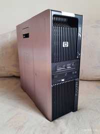 Stacja robocza / serwer HP z600, 2x Xeon E5645 (24 wątki), 48GB RAM