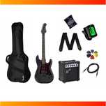 Gitara elektryczna Harley Benton ST-20HSS SBK mega ZESTAW XL