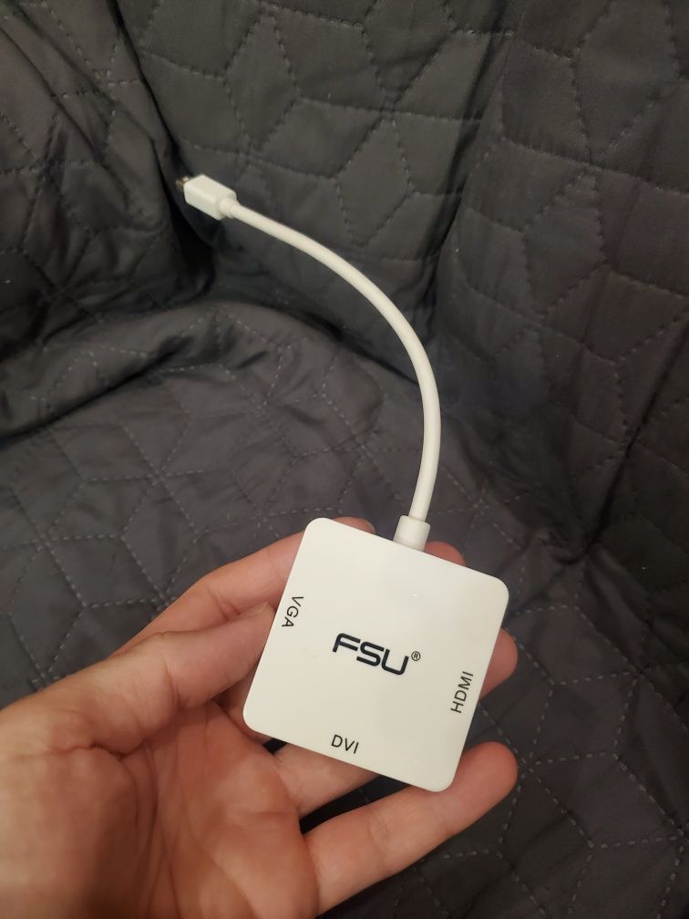 Адаптер FSU для Apple MacBook Pro HDMI/DVI/VGA to mini DP