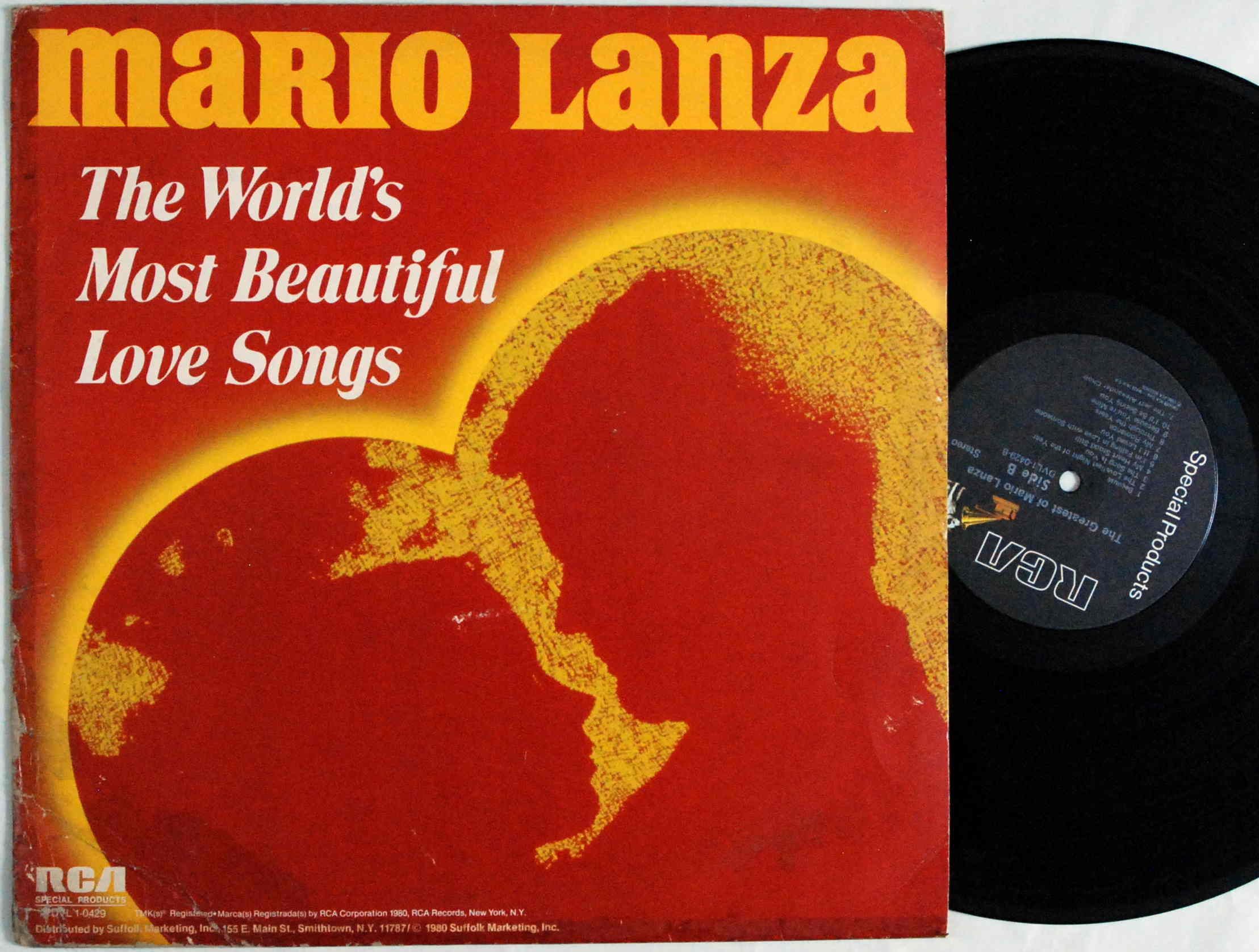 Mario Lanza - The World's Most Beautiful Love Songs