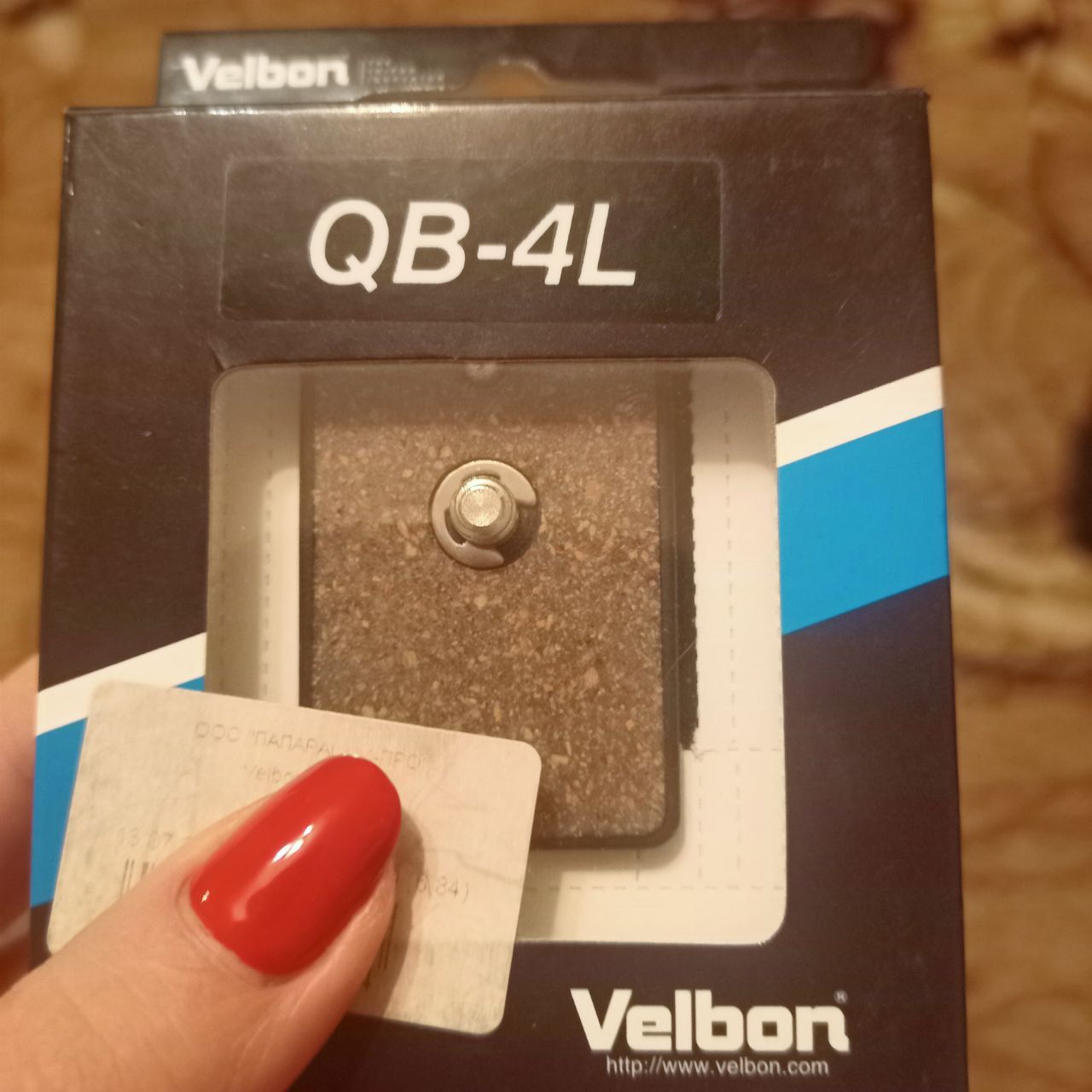 Штативна площадка Velbon QB-4l