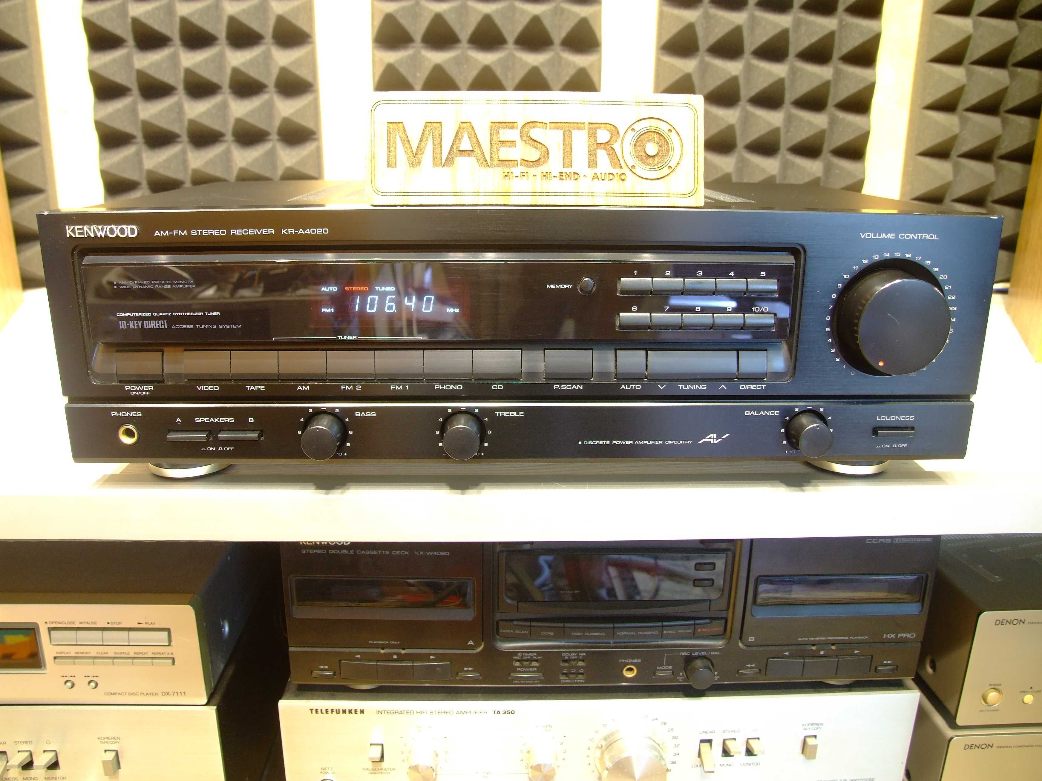 Ресівер Kenwood KR-A4020. 2х60. 4-16 Ом. Без передплати