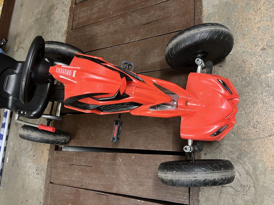Duży gokart czerwony Wysyłka