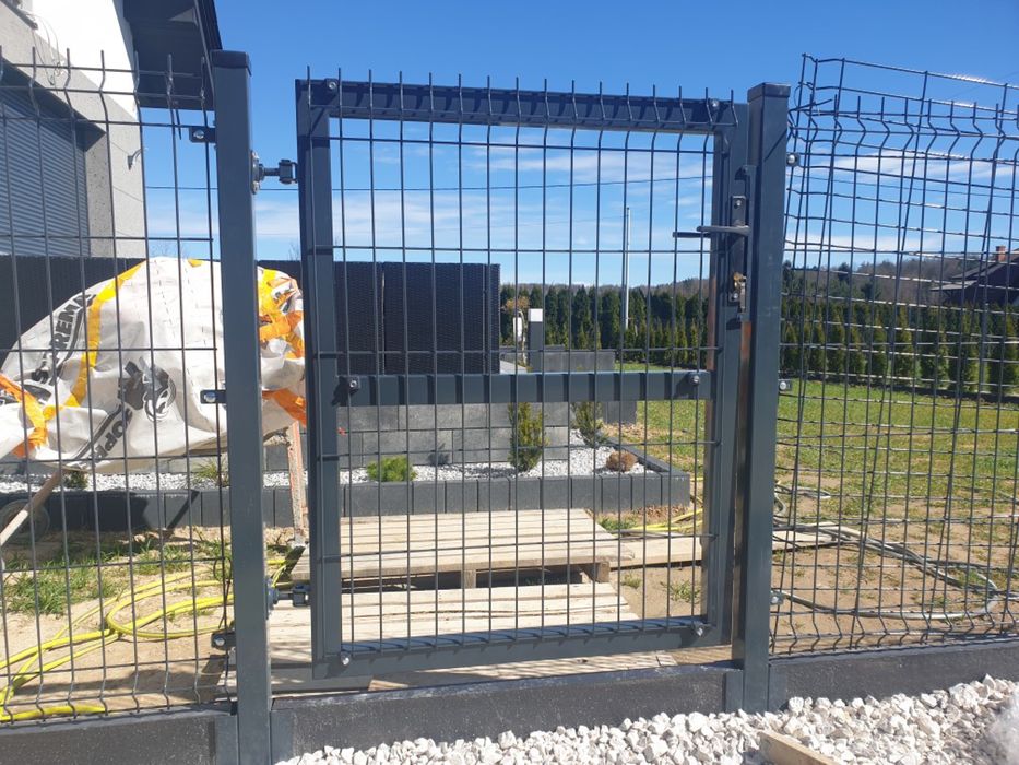 KOMPLETNE OGRODZENIE panelowe 3D 153cm fi4