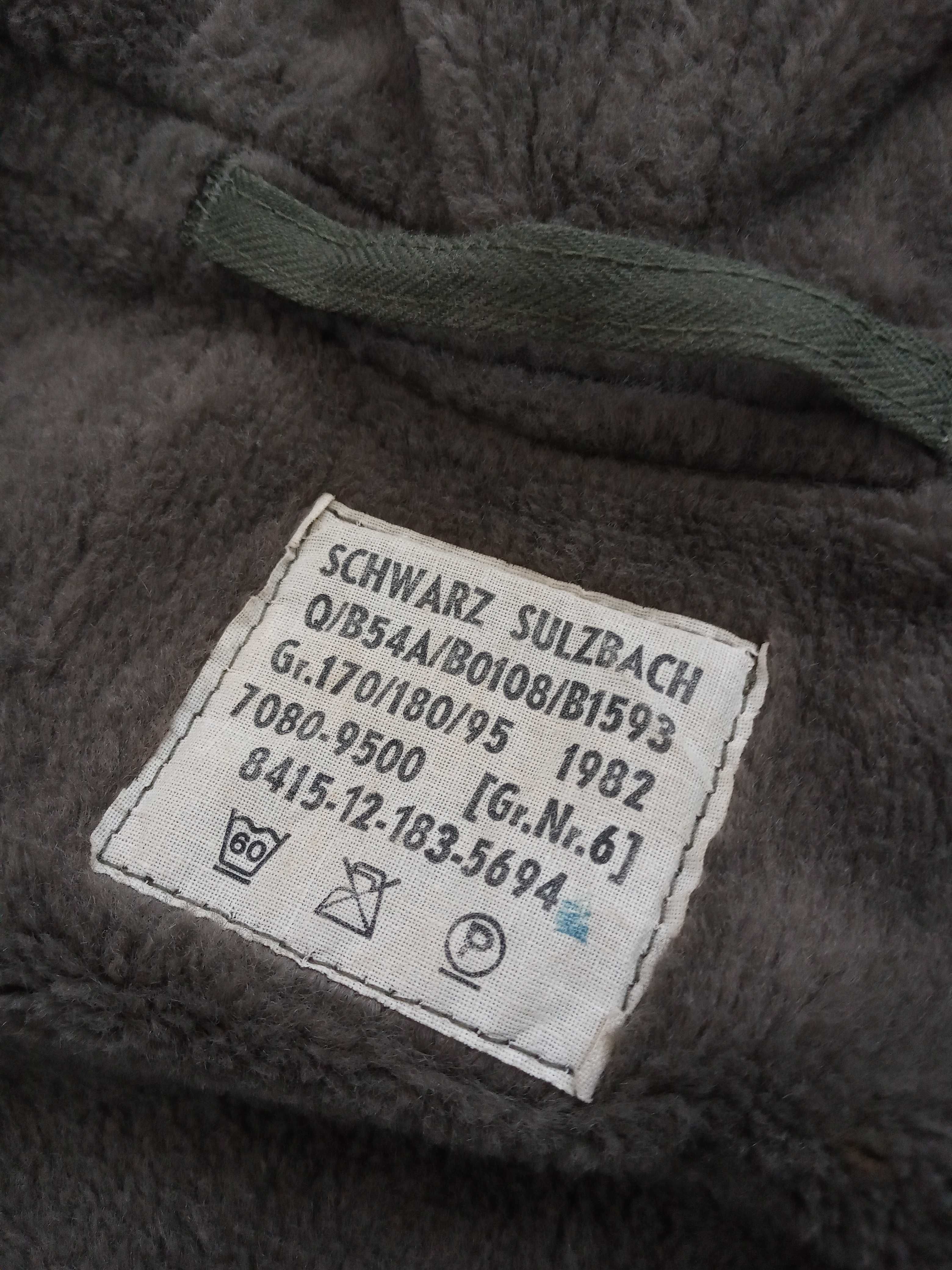 куртка Military U.S.A jacket schwarz M размер на меху