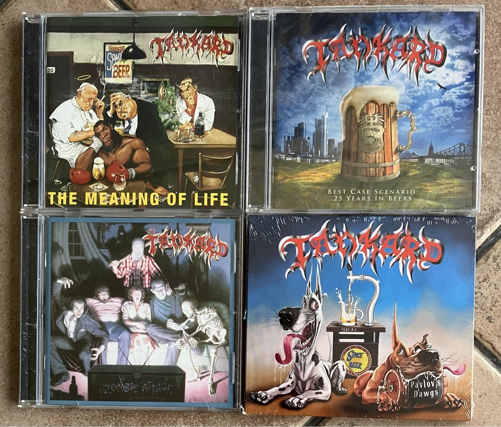 TANKARD - Zombie Attack, The Meaning of Life, Pavlov´s Dawgs