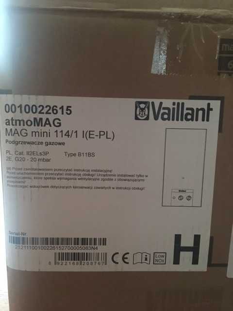 Vaillant AtmoMAG przepływowy podgrzewacz wody