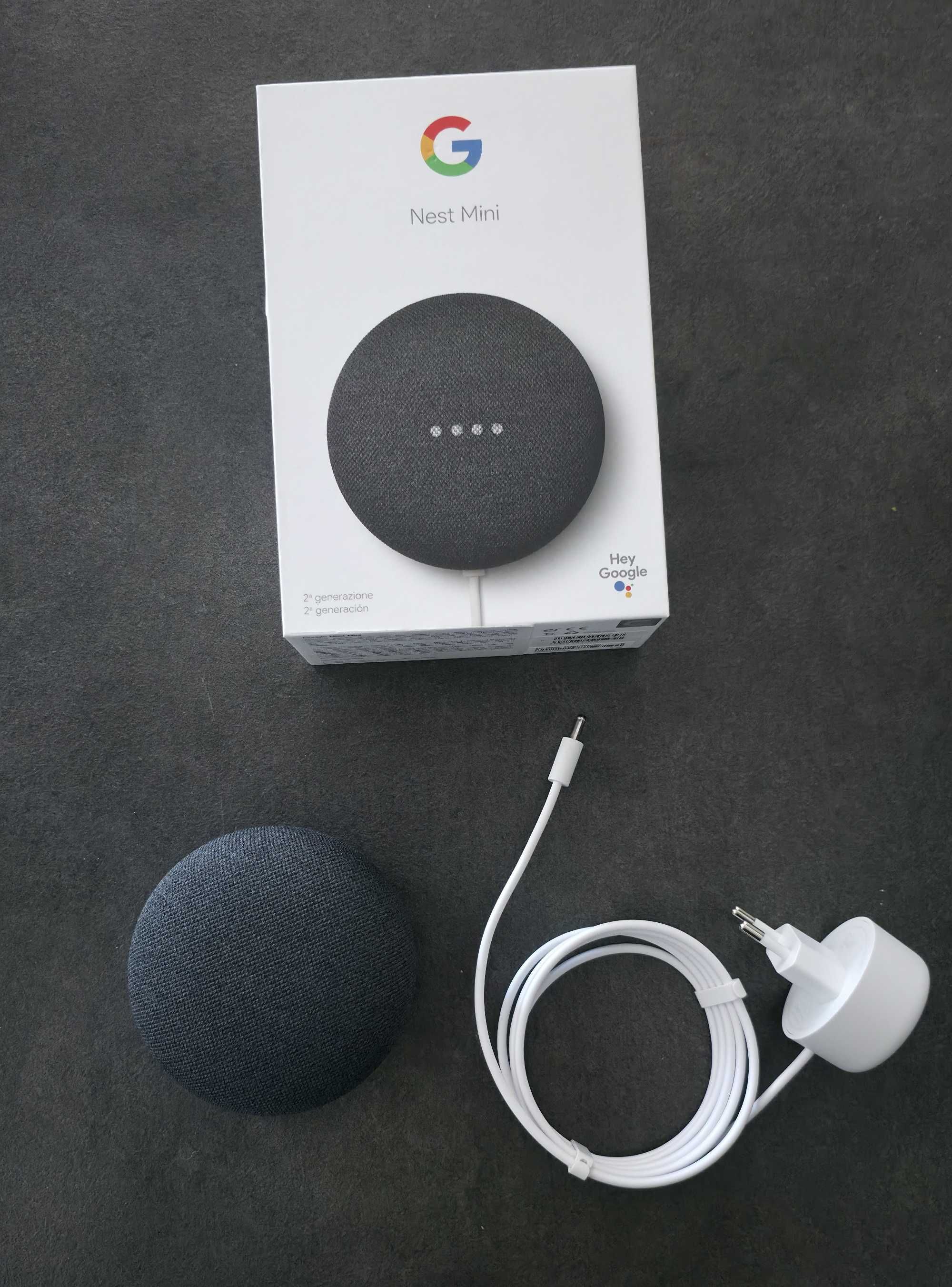 Inteligenty głośnik / Asystent - Google Nest Mini 2