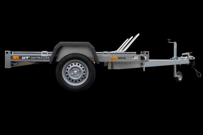 Przyczepka motocyklowa 220x155 UNITRAILER MOTO 3 DMC 750 kg