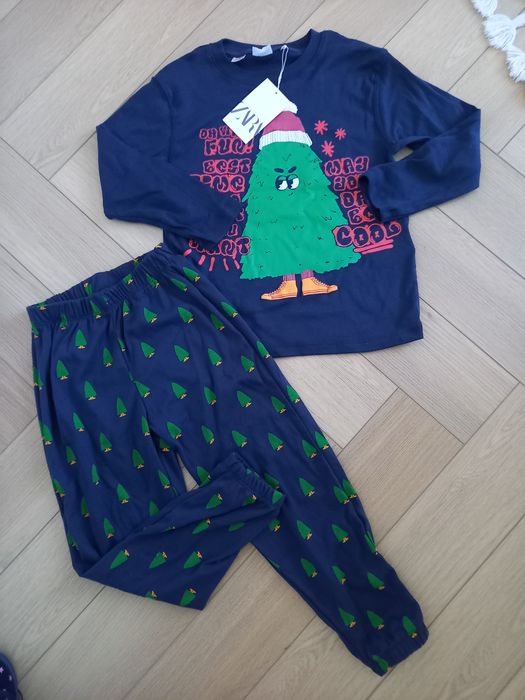 Piżama Świąteczna Zara 116/122 nowa